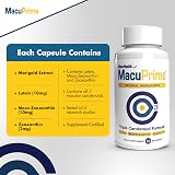 MacuPrime Eye Health Supplements Triple Carotenoid Formula 90 Capsules The Eye view 7
