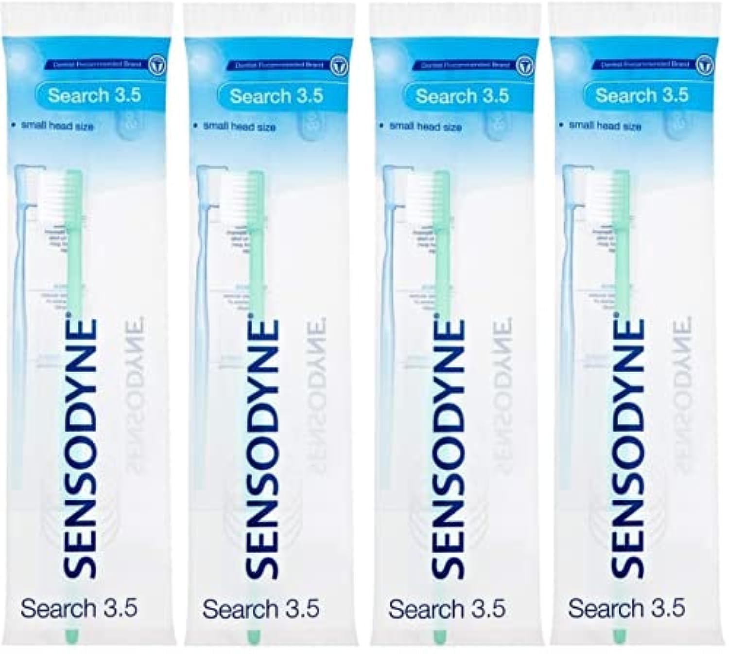 4 x Sensodyne Search Small Head Size Medium Texture