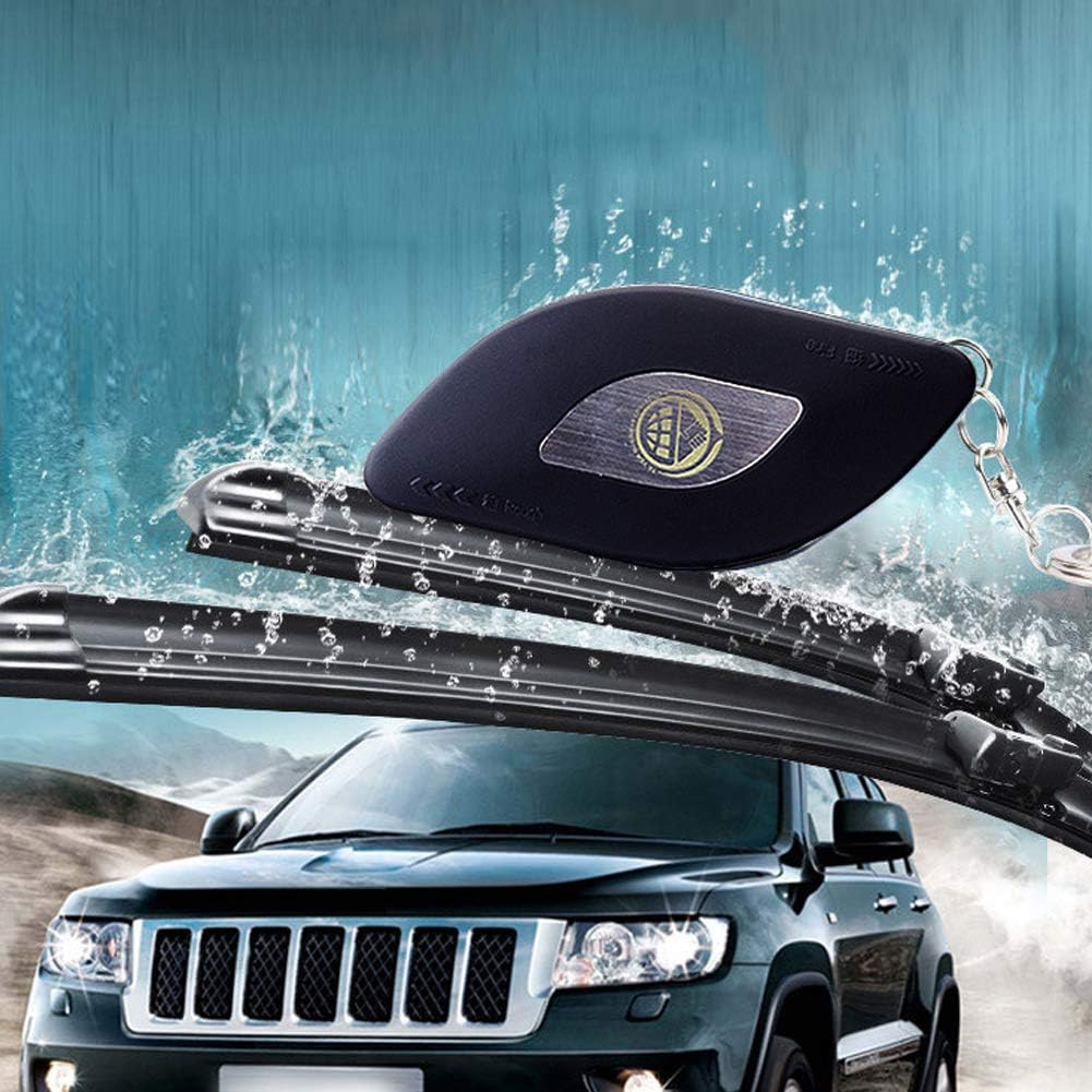 Alician Car Wiper Repairer Windshield Wiper Repair Tool Car Scrap Corrector with Keychain Auto Accessories