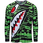 Men's Racing Shirts Summer Motocross Jersey Bicycle Sportswear MTB Jersey Long Sleeve Mountain Bike Clothes