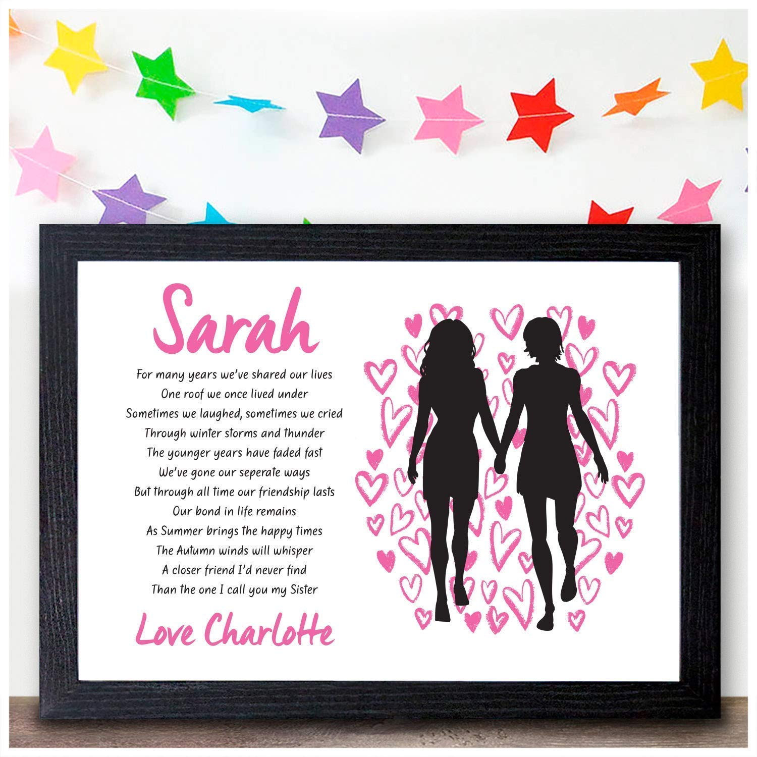 big sister personalised gifts