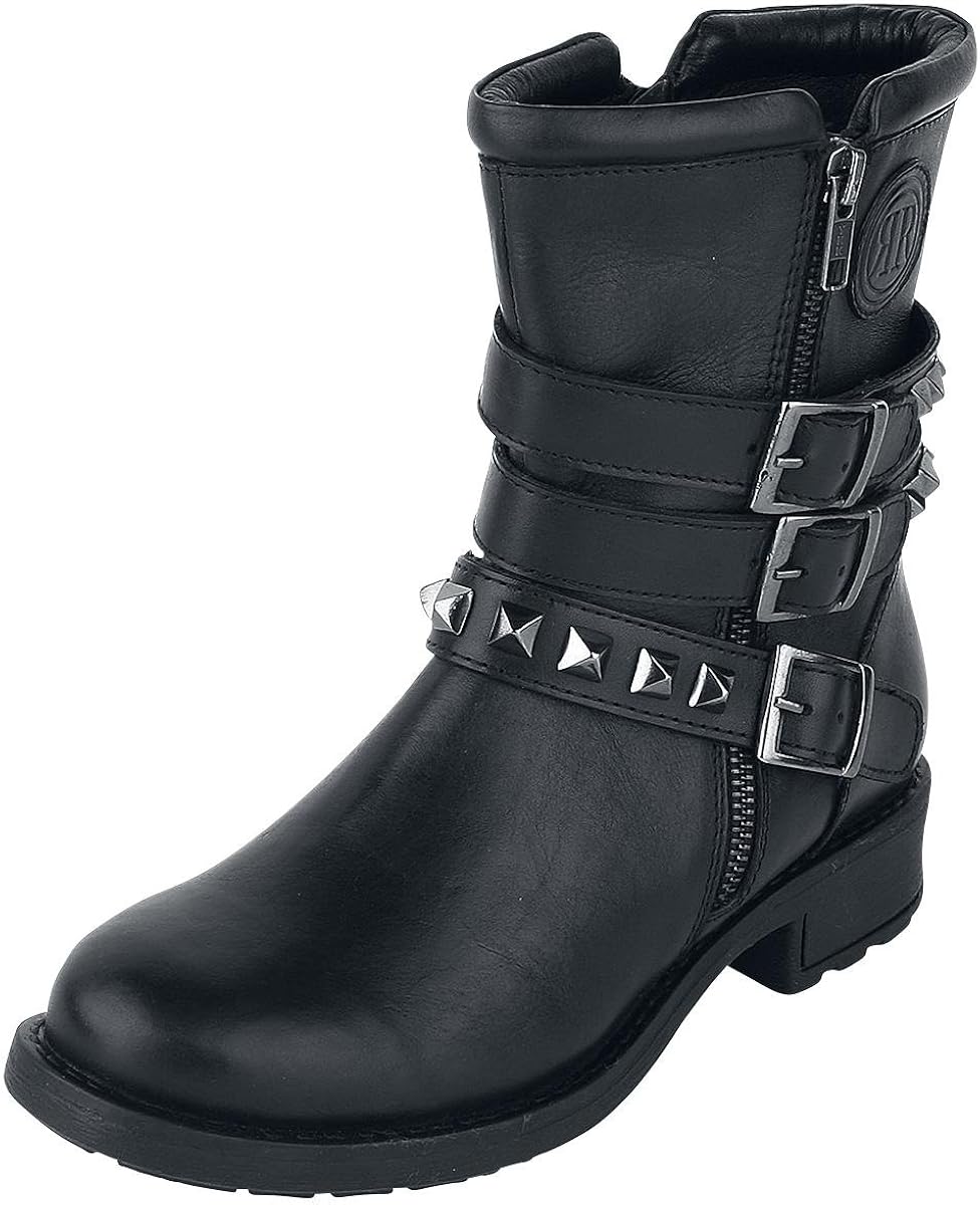 Rock Rebel by EMP Studded Boots Bottes Noir Amazon.fr Chaussures et Sacs