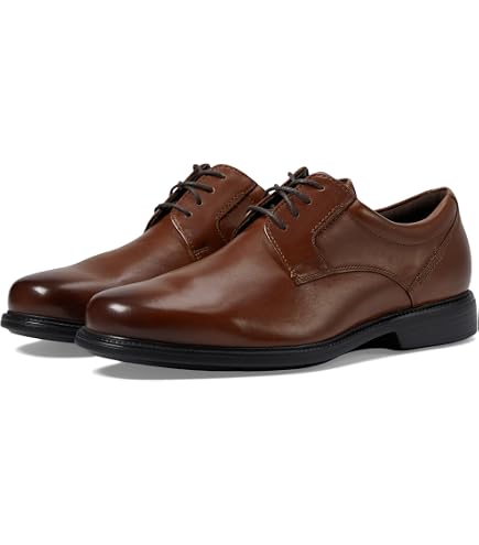 Rockport Floran Dress Shoes Men\'s Size 13 Brown Leather Oxford Lace Up Classic Men main image 2