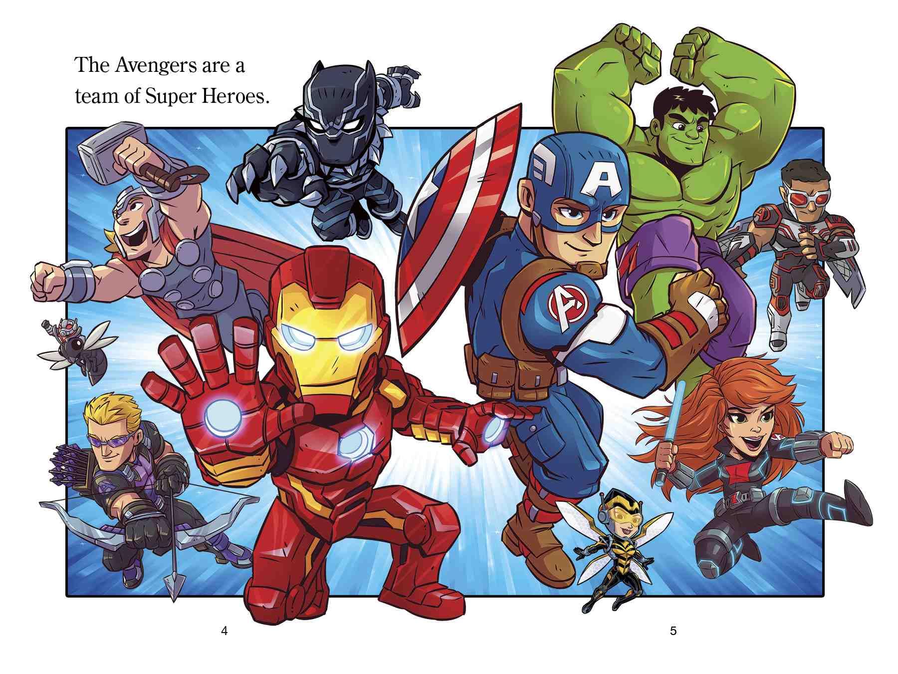 World of Reading: Marvel Super Hero Adventures: These are the Avengers-Level 1 World of Reading: Marvel Super Hero Adventures: These are the Avengers-Level 1 Paperback Library Binding