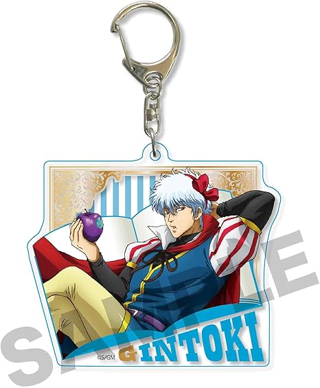 Amazon 銀魂 The Final ちょいデカアクリルキーホルダー 童話風 銀魂 The Final 坂田 銀時 アニメ 萌えグッズ 通販