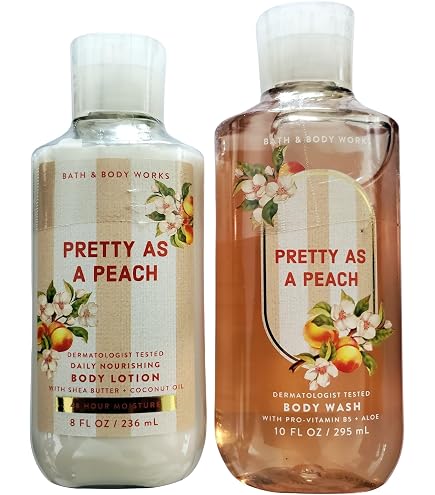 Amazon.com : Bath & Body Works - Pretty as a Peach - 2 pc Bundle