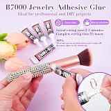 CANVALITE 2784Pcs Rhinestones 6 Sizes AB Nail Art Gems with Glue view 4