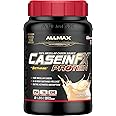 ALLMAX CASEIN-FX Protein, Vanilla - 2 lb - 25 Grams of Slow-Release Protein Per Scoop - Low Carb & Zero Added Sugar - Approx. 27 Servings