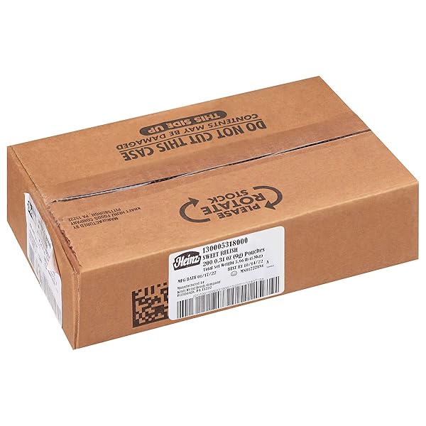 HEINZ RELISH SINGLE SERVE PACKET (0.3 OZ PACKETS, PACK OF 200)