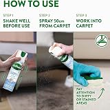Zoflora Springtime Carpet Foam 2 x 400ml Carpet Cleaner Stain Remover view 5
