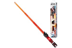 STAR WARS Lightsaber Forge Kyber Core Darth Vader, Officially Licensed Red Customizable Electronic Lightsaber, Toys for 4 Year Old Boys and Girls
