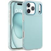 GUO SECOND Slim Fit Case for iPhone 17 Pro Max Blue | Full Camera &amp; Screen Protection Military Grade Drop Protection Anti-Scratch Slim Aesthetic
