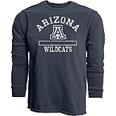 Blue 84 NCAA Unisex-Adult NCAA Officially Licensed Long Sleeve T-Shirt Team Color Dyed Ringspun
