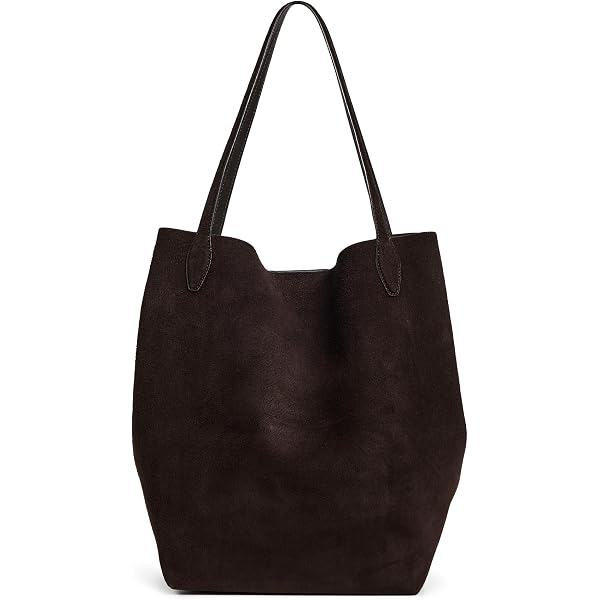 Madewell Long Cane Tote in Dark Carob