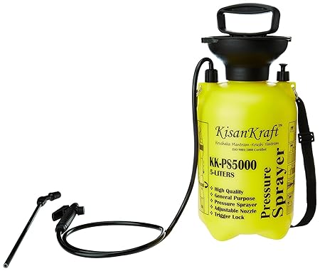 VGreen Garden Store KK 5 Ltr Pressure Plastic Sprayer with Extra Wasers