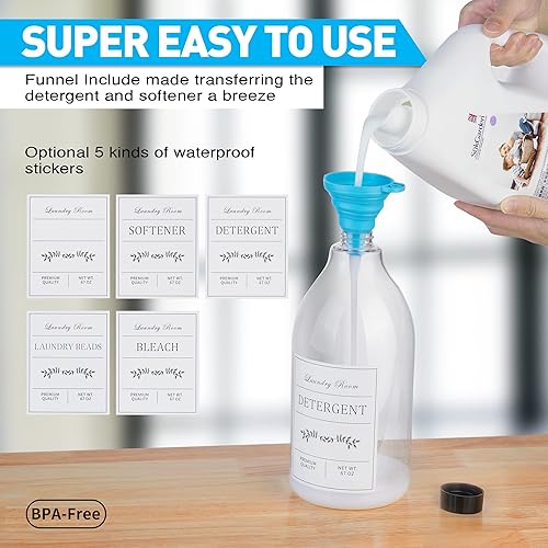 Detergent Dispenser Waterproof Washing Detergent Liquid Laundry