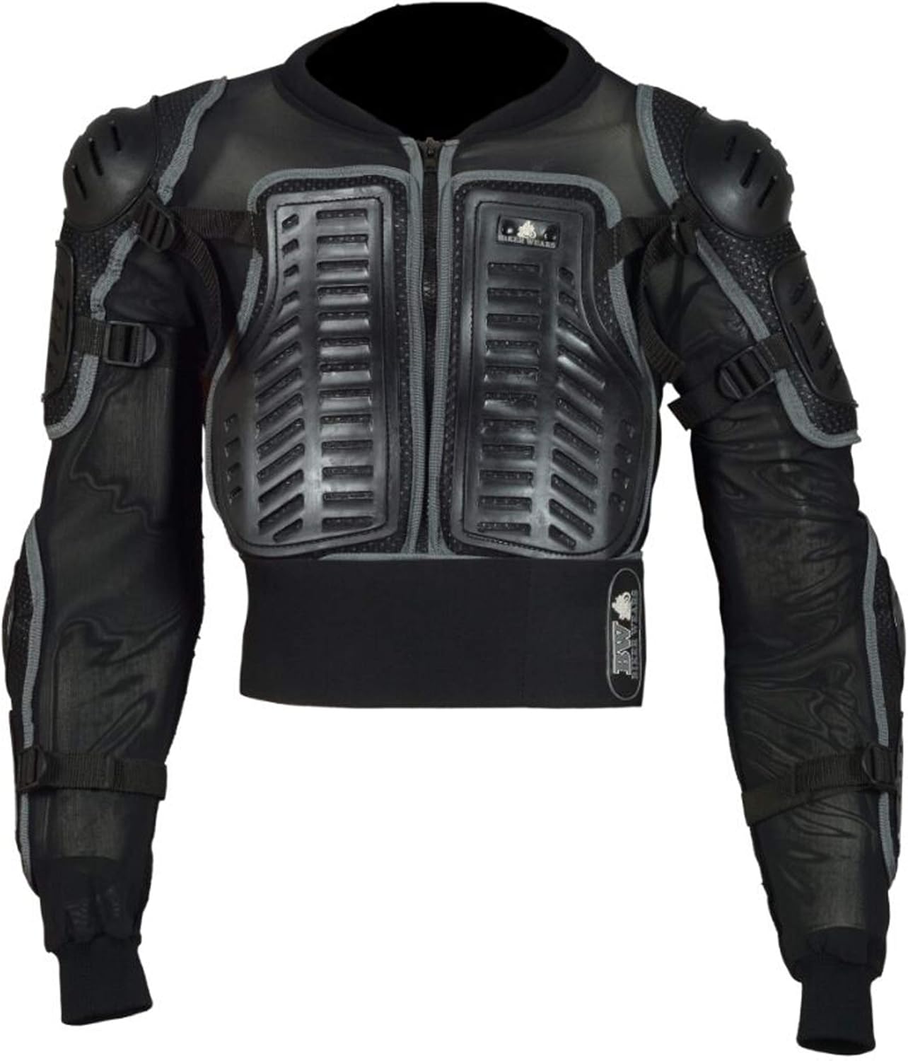 PRO FIRST MB Randy Combinaison de protection r/&eacute;fl/&eacute;chissante pour enfant avec protection dorsale et genouill/&egrave;res