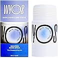 WYOS Shaving Cream Stick, Travel Size, Vegan, Cruelty Free, Clean Formula, Sulfate Free Paraben Free Leak Free, No Mess, Portable, Hydrating Smooth Lather, Sensitive Skin Close Shave For Women and Men