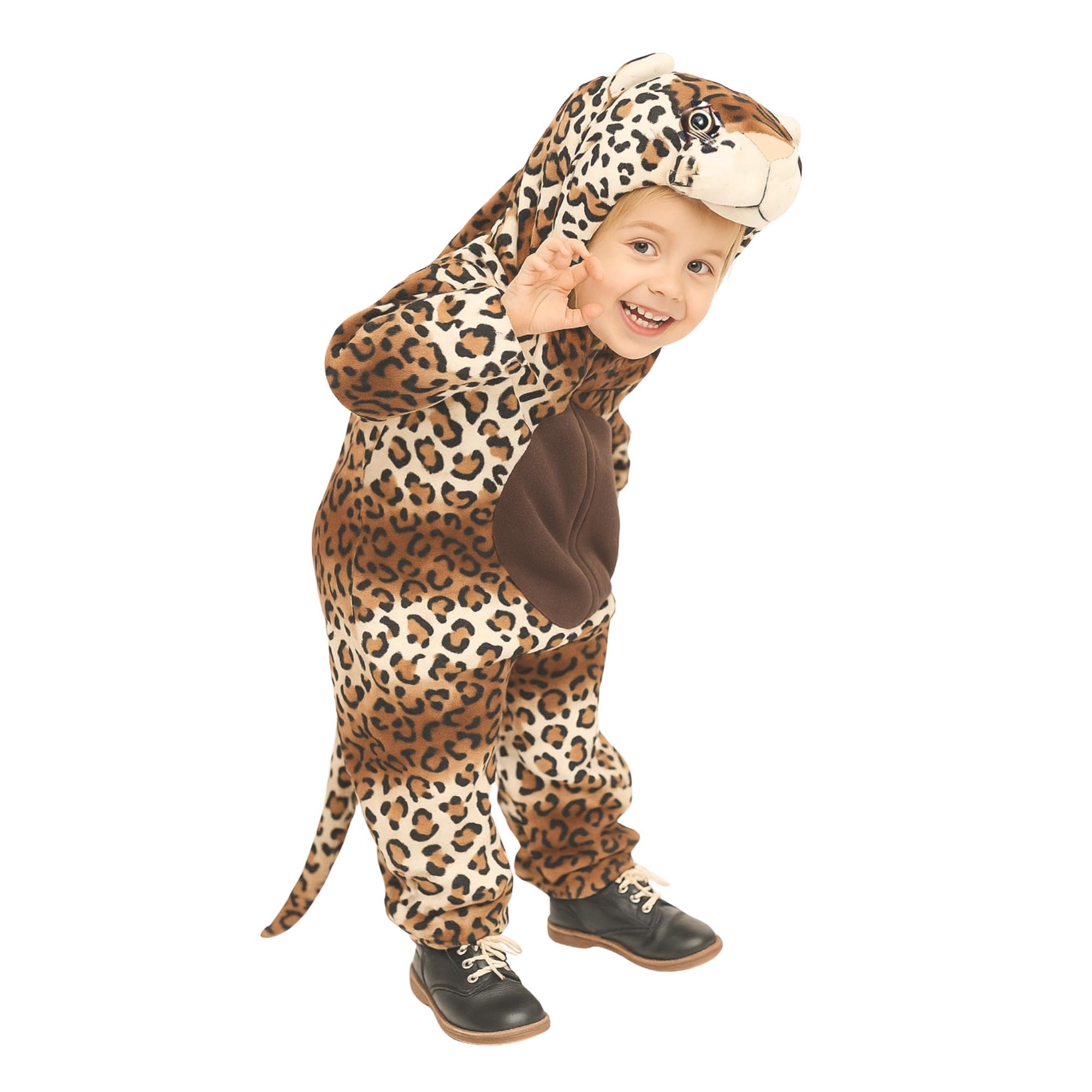 Leopard costume, F128 Children's leopard costume for theme party or as a birthday gift.