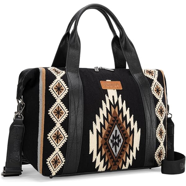 Sac De Sport (Duffel Bag) Artisanal Du Guatemala - Multicouleur, Léger Et Matelassé - Édition Limitée