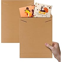 EcoSwift Brand Premium Self-Seal Rigid Cardboard Mailer 250GSM, 6 In. X - Foto 6
