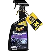 Meguiar's Quik Interior Detailer Cleaner, 24 Oz | Cleans &amp; Refresh Car Interiors, Use On Plastics, Leather &amp; Rubber, Dashboards, Trim In Cars, Trucks &amp; Suvs