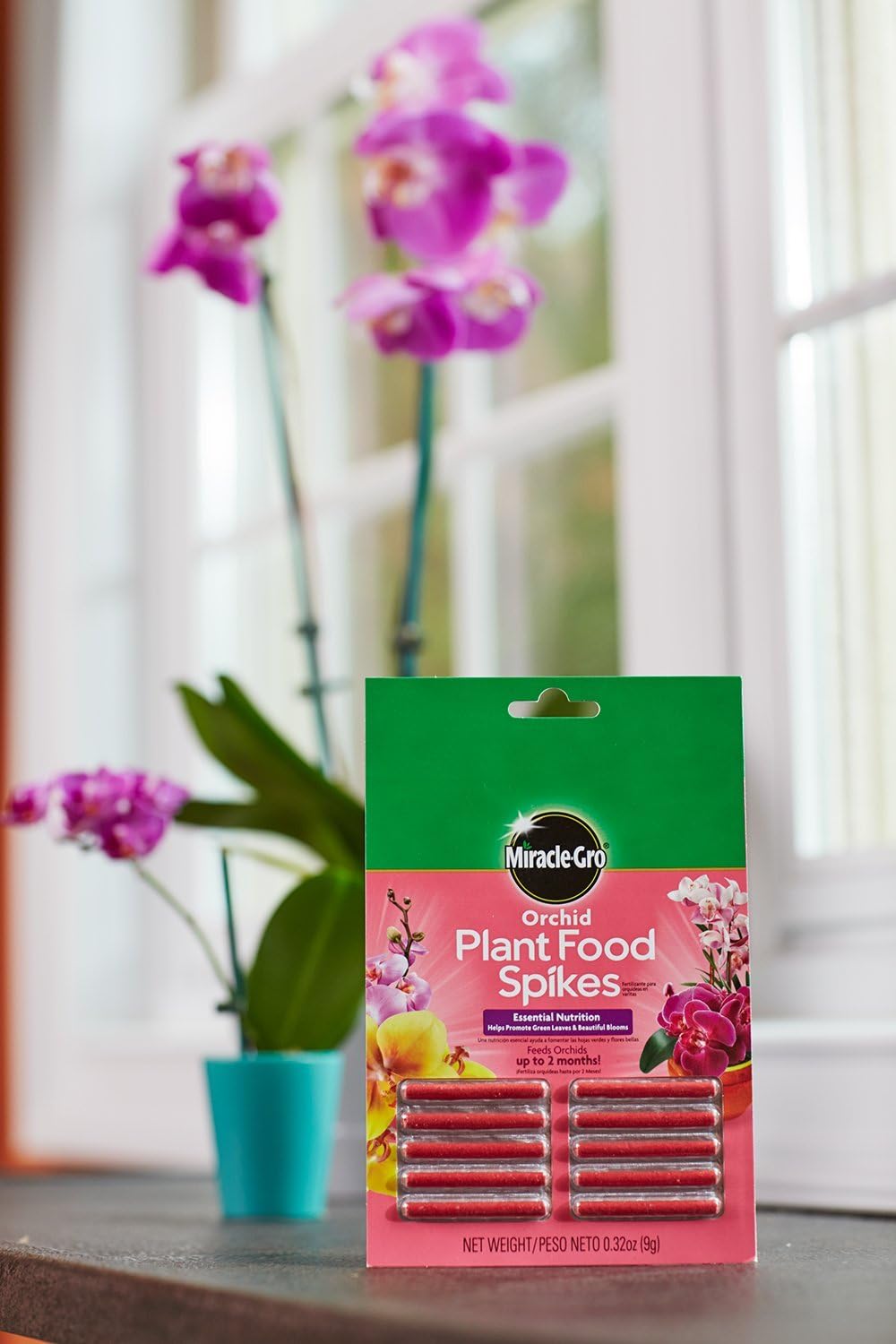 Miracle-Gro Orchid Plant Food Spikes, 1 Pack of 10 Spikes : Garden & Outdoor