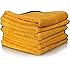Chemical Guys MIC_507_06 Professional Grade Premium Microfiber Towel, Gold (16 in. x 24 in.) (Pack of 6)