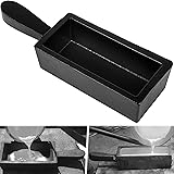 100 oz Troy Ounce Gold Bar Loaf Cast Iron Ingot