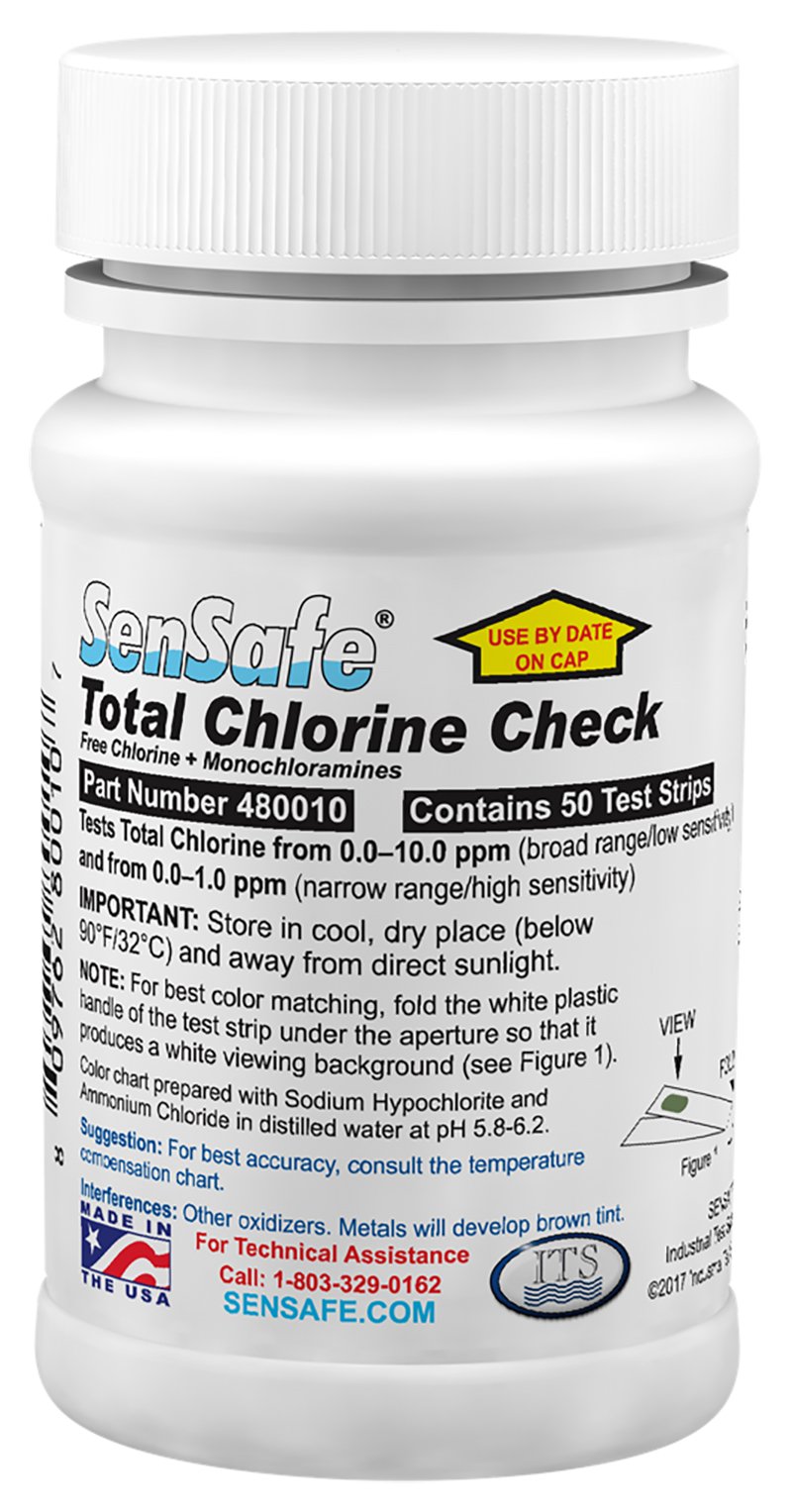 ITS Europe 480010 SenSafe Total Chlorine Test