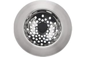 KitchenAid Stainless Steel Sink Strainer, Black