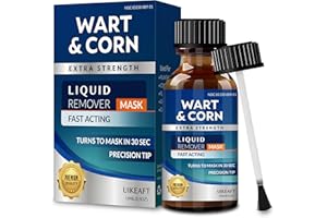 Fast-Acting Wart Corn Remover: Salicylic Acid Treatment for Feet Toe - Maximum Strength Liquid for Plantar Wart Corn Removal 