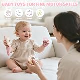 Vanplay Baby Rattles Teethers 10pc Set in Storage Box Pink 0-6 Months view 4