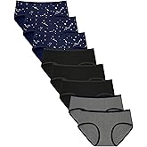 TIICHOO Girls Underwear for Teens Ages 8-16 Cotton Soft Girls Panties Pack of 8