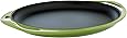 Le Creuset Enameled Cast Iron Oval Skinny Griddle, 12.25", Palm