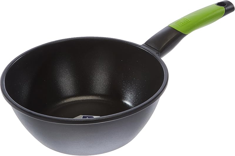 Prior | Wok mit Griff 24 cm, Aluminiumguss, Antihaftbeschichtung