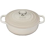 Le Creuset Enameled Cast Iron Signature Sauteuse Oven, 3.5 qt., Meringue
