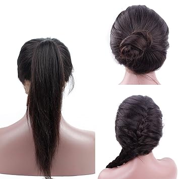 Buy Qianha Lace Front Human Hair Wigs For Women Peruvian Wigs Remy