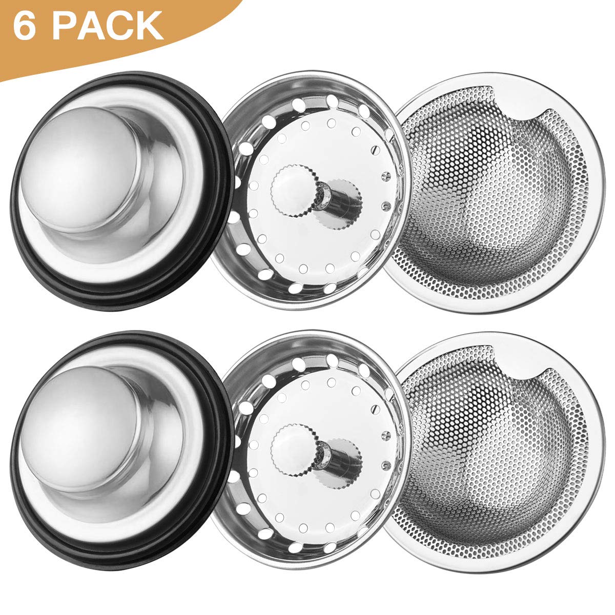 Best stainless-steel kitchen sink strainer