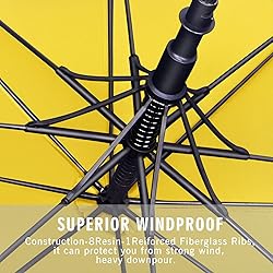 ZOMAKE Large Golf Umbrella for Rain Heavy Duty,Big