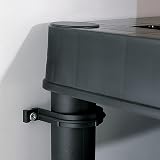 Keter Plus 60/4 Plastic Shelf Black 4 Shelves 20kg Load Tool-Free Assembly view 6