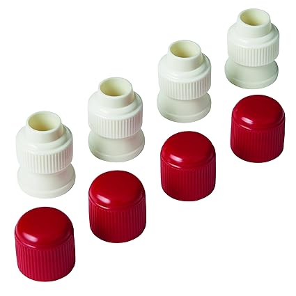 Cake Boss 4 Piece Decorating Tools Icing Coupler Set, Assorted