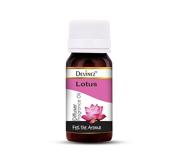Devinez Lotus Aroma Oil for Diffuser/Ultrasonic Aroma Diffuser/Tealight Diffuser/Reed Diffuser, 30ml
