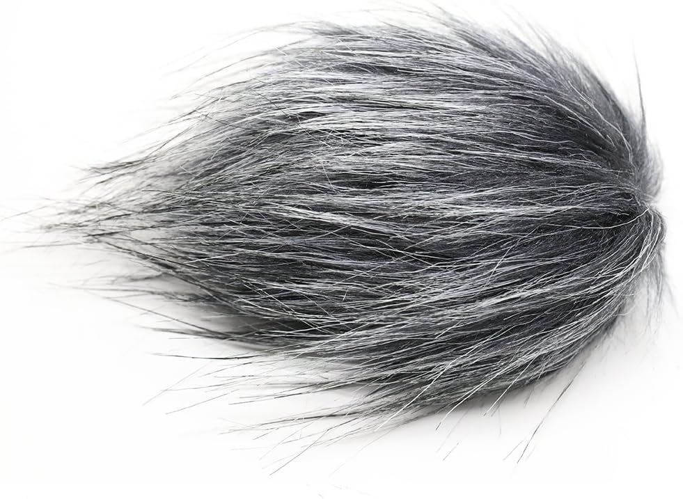 Microphone Windscreen, Furry Windshield for Zoom H1, H2n, H4n, H5, H6 Handy Digital Recorders, Zoom iQ5, iQ7 Microphones