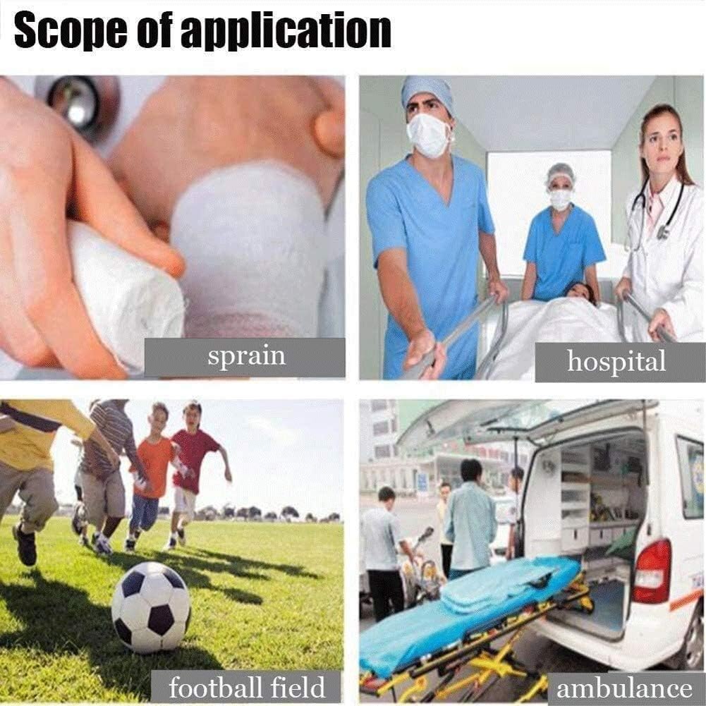 Transport Medical Stretcher with Breakaway Hinge Mechanism Emergency Rescue Portable Medical Stretcher - Aluminum Alloy Patient: Home & Kitchen