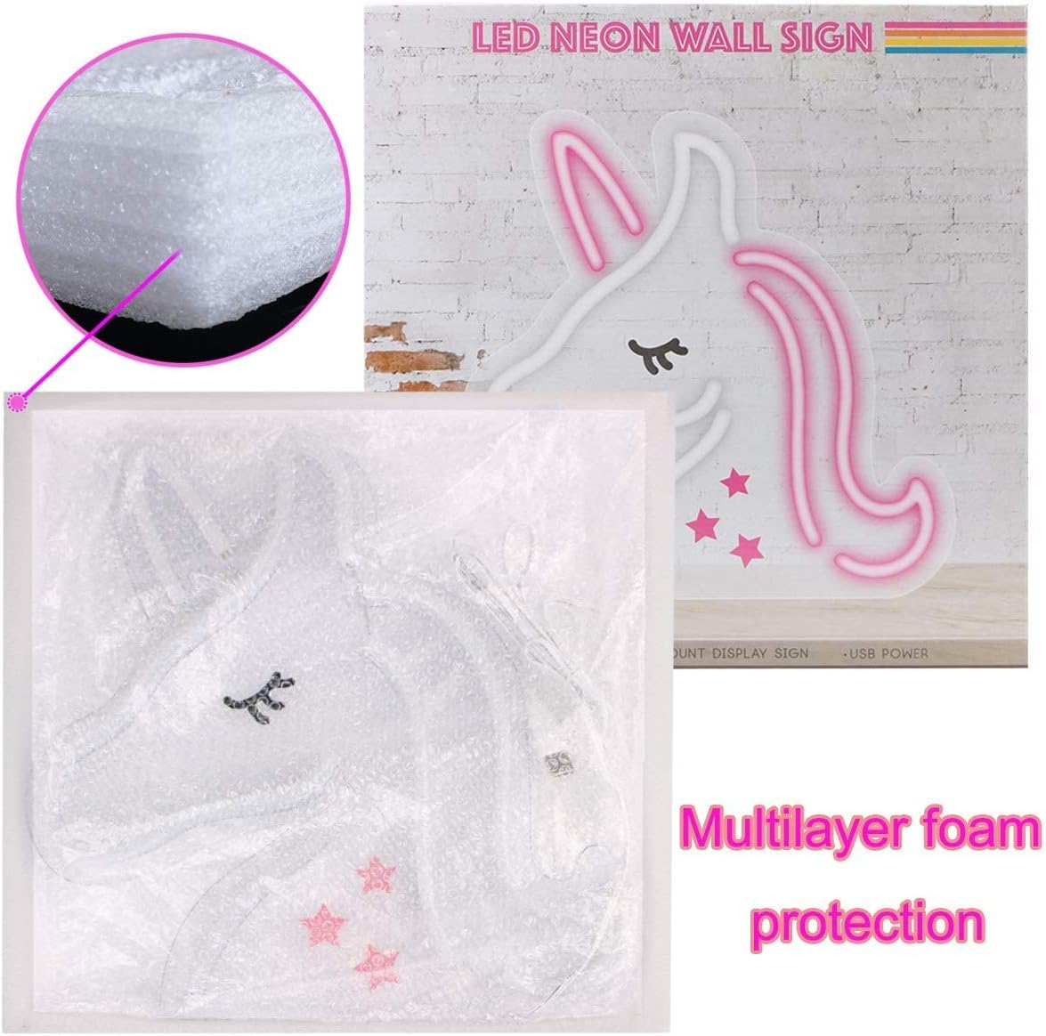 Spezial- & Stimmungsbeleuchtung XIYUNTE Love Neonlicht USB