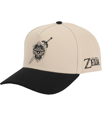 Bioworld The Legend of Zelda Hyrule Shield Gray & Blue Snapback