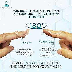 Dr. Clarkes Original Wishbone Finger Splints - Size