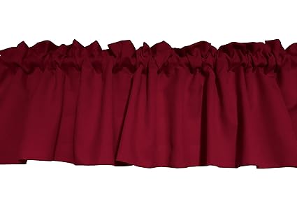 Amazon Com Zen Creative Designs Solid Cranberry Poplin Window
