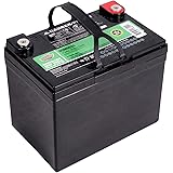 Interstate Batteries 12V 35AH Sealed Lead Acid (SLA) AGM Deep Cycle Battery (DCM0035) Insert Terminals